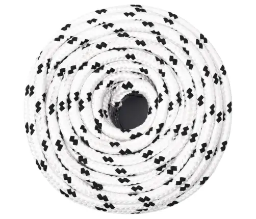 Darba Virve, Balta, 10 Mm, 100 M, Poliesters Vidaxl
