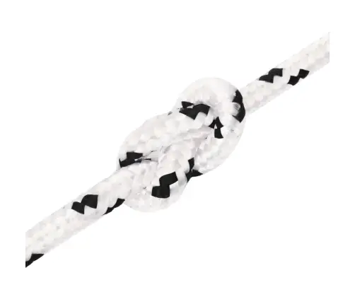 Darba Virve, Balta, 10 Mm, 100 M, Poliesters Vidaxl