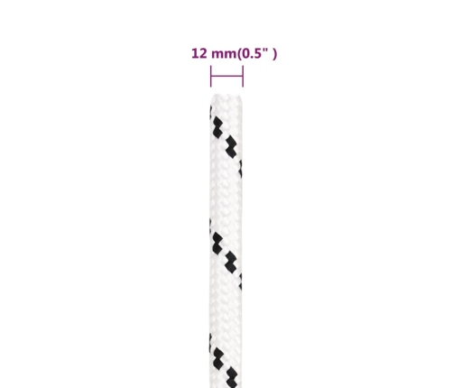 Punutud Paadiköis 12 Mm X 100 M Polüester