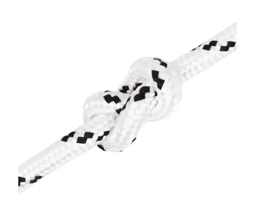 Pīta Laivu Virve, Balta, 14 Mm, 25 M, Poliesters Vidaxl