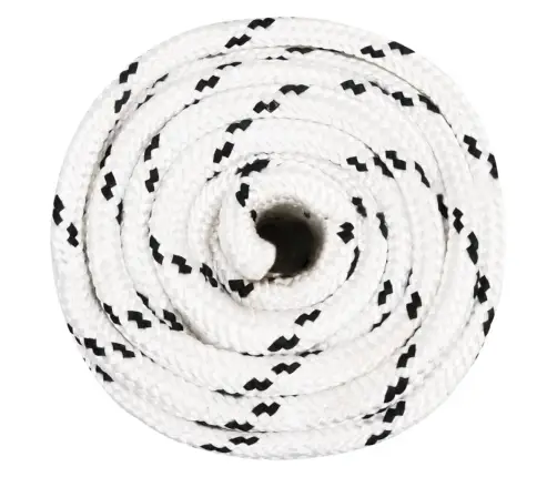 Darba Virve, Balta, 18 Mm, 100 M, Poliesters Vidaxl Darba Virve, Balta, 18 Mm, 100 M, Poliesters Vidaxl