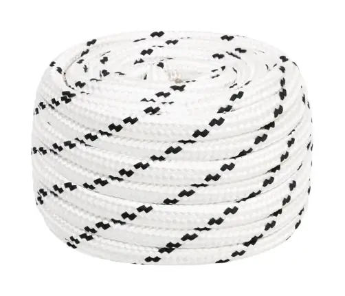 Darba Virve, Balta, 20 Mm, 25 M, Poliesters Vidaxl