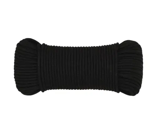 Töököis, Must, 3 Mm, 25 M, Polüester