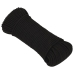 Darba Virve, Melna, 3 Mm, 100 M, Poliesters Vidaxl