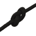 Darba Virve, Melna, 5 Mm, 500 M, Poliesters Vidaxl
