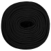 Darba Virve, Melna, 6 Mm, 25 M, Poliesters Vidaxl