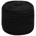 Darba Virve, Melna, 8 Mm, 500 M, Poliesters Vidaxl