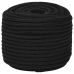 Darba Virve, Melna, 12 Mm, 100 M, Poliesters Vidaxl