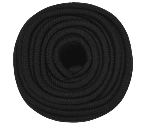 Darba Virve, Melna, 12 Mm, 250 M, Poliesters Vidaxl