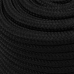 Darba Virve, Melna, 16 Mm, 25 M, Poliesters Vidaxl