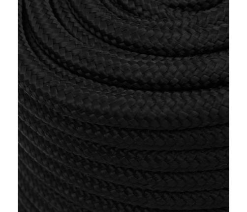 Darba Virve, Melna, 18 Mm, 50 M, Poliesters Vidaxl