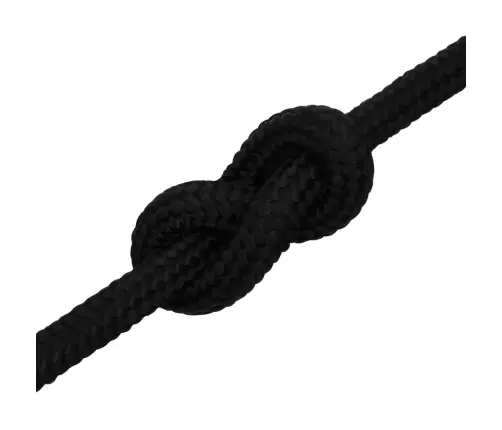 Darba Virve, Melna, 18 Mm, 50 M, Poliesters Vidaxl