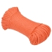 Darbo Virvė, Oranžinės Spalvos, 3Mm, 25M, Polipropilenas
