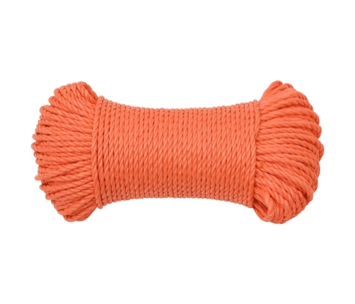 Darbo Virvė, Oranžinės Spalvos, 3Mm, 25M, Polipropilenas