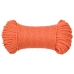 Darba Virve, Oranža, 8 Mm, 25 M, Polipropilēns Vidaxl