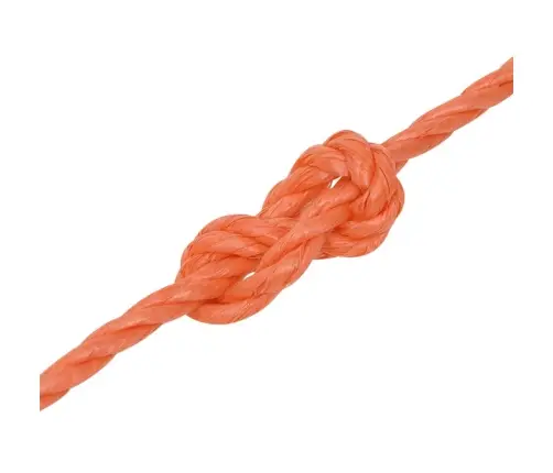 Darba Virve, Oranža, 8 Mm, 25 M, Polipropilēns Vidaxl