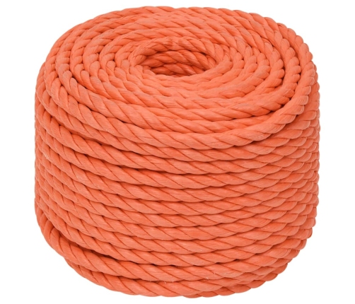 Darba Virve, Oranža, 10 Mm, 25 M, Polipropilēns Vidaxl