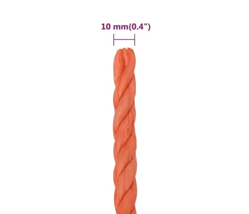 Töököis, Oranž, 10 Mm, 25 M, Polüpropüleen