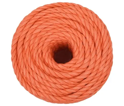 Darbo Virvė, Oranžinės Spalvos, 12Mm, 50M, Polipropilenas