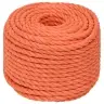 Darba Virve, Oranža, 14 Mm, 50 M, Polipropilēns Vidaxl