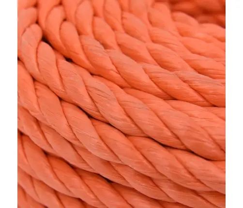Darba Virve, Oranža, 20 Mm, 25 M, Polipropilēns Vidaxl