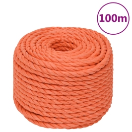 Darba Virve, Oranža, 20 Mm, 100 M, Polipropilēns Vidaxl