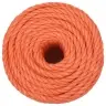 Darba Virve, Oranža, 24 Mm, 100 M, Polipropilēns Vidaxl