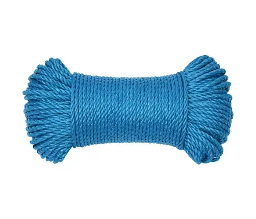 Darba Virve, Zila, 3 Mm, 250 M, Polipropilēns Vidaxl