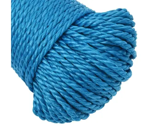 Darba Virve, Zila, 3 Mm, 250 M, Polipropilēns Vidaxl