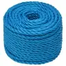 Darba Virve, Zila, 24 Mm, 25 M, Polipropilēns Vidaxl