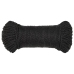 Darba Virve, Melna, 6 Mm, 50 M, Polipropilēns Vidaxl