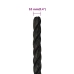 Darba Virve, Melna, 10 Mm, 25 M, Polipropilēns Vidaxl
