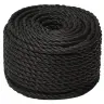 Darba Virve, Melna, 10 Mm, 50 M, Polipropilēns Vidaxl