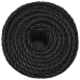 Darba Virve, Melna, 10 Mm, 50 M, Polipropilēns Vidaxl