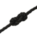 Darba Virve, Melna, 10 Mm, 50 M, Polipropilēns Vidaxl
