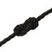 Darba Virve, Melna, 10 Mm, 100 M, Polipropilēns Vidaxl