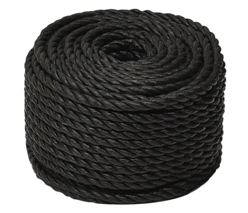 Darba Virve, Melna, 10 Mm, 500 M, Polipropilēns Vidaxl