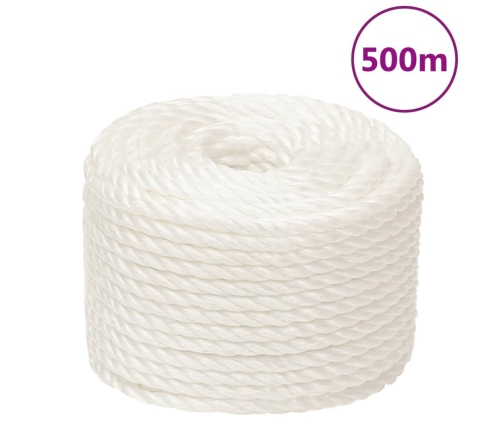 Darba Virve, Balta, 12 Mm, 500 M, Polipropilēns Vidaxl