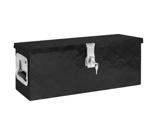 Daiktadėžė, Juodos Spalvos, 60X23,5X23cm Aliuminis