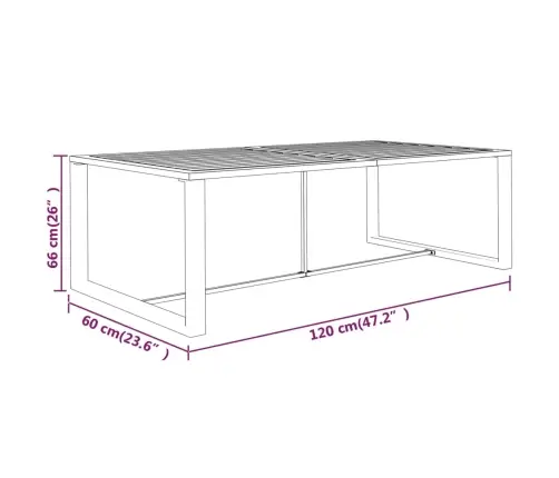 Sodo Komplektas Su Pagalvėlėmis, 7 Dalių, Antracito, Aliuminis