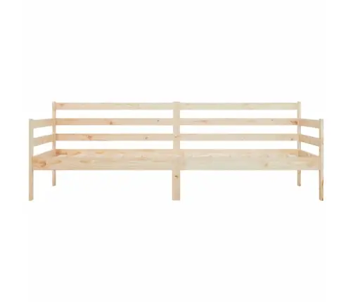 Gulta Bez Matrača, 90X190 Cm, Priedes Masīvkoks Vidaxl