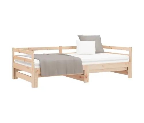 Izvelkama Gulta Bez Matrača, 90X190 Cm Vidaxl