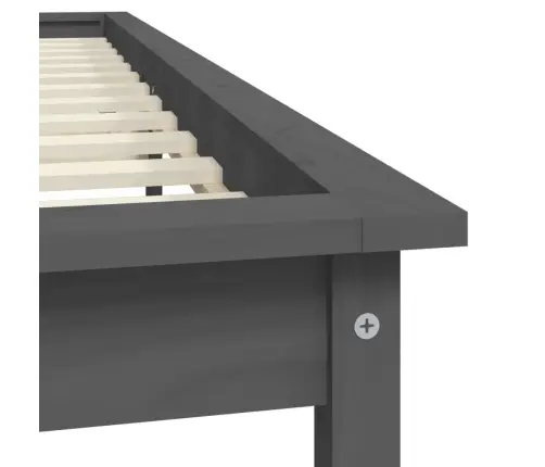 Voodiraam, Hall, 180 X 200 cm Männipuit