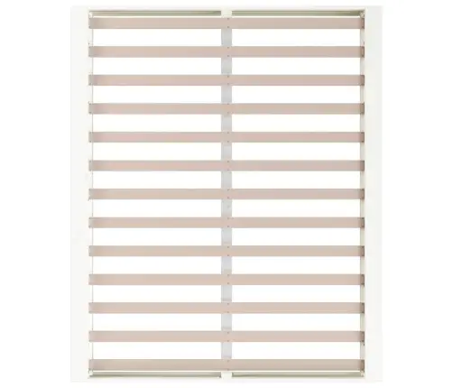 Gultas Rāmis, Balts, 120X200 Cm, Masīvkoks Vidaxl