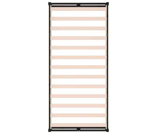 Gultas Rāmis, Melns, 90X200 Cm, Masīvkoks Vidaxl