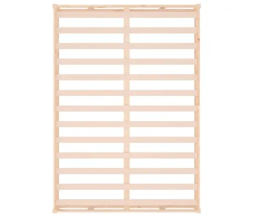 Gultas Rāmis, 120X200 Cm, Masīvkoks Vidaxl