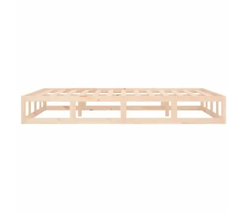 Gultas Rāmis, 120X200 Cm, Masīvkoks Vidaxl