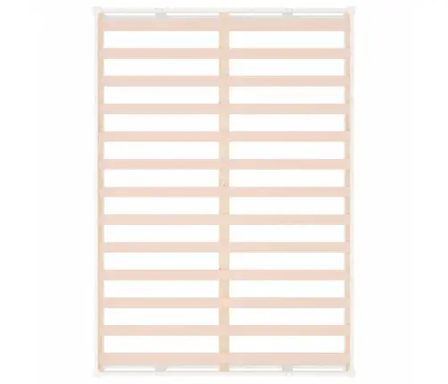 Voodiraam, Valge, 120 X 200 cm Männipuit