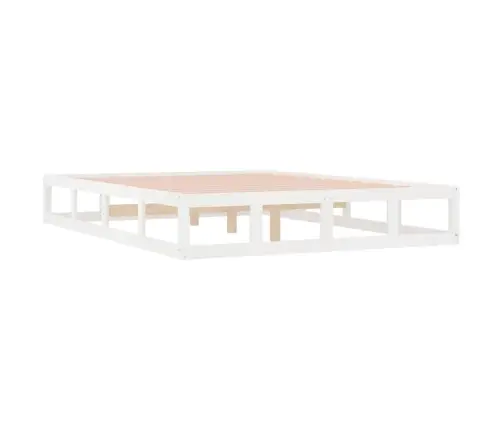 Lovos Rėmas, Baltas, 180X200cm Medienos Masyvas, Itin Didelis