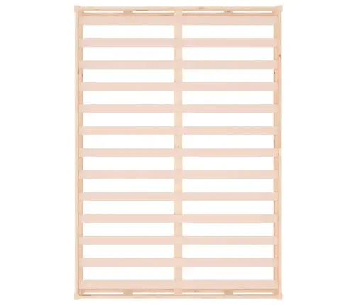 Gultas Rāmis, 200X200 Cm, Priedes Masīvkoks Vidaxl